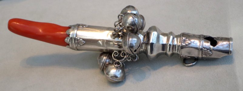 Teething coral made by Peter Van Dyck or Richard Van Dyck, MET