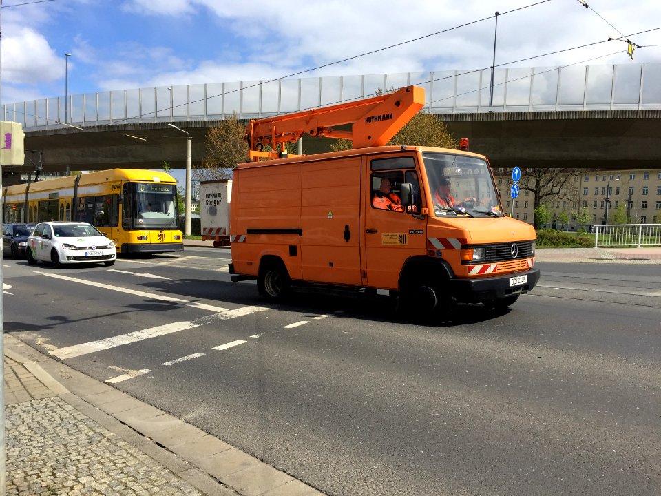 Technisches Fahrzeug der DVB Dresden