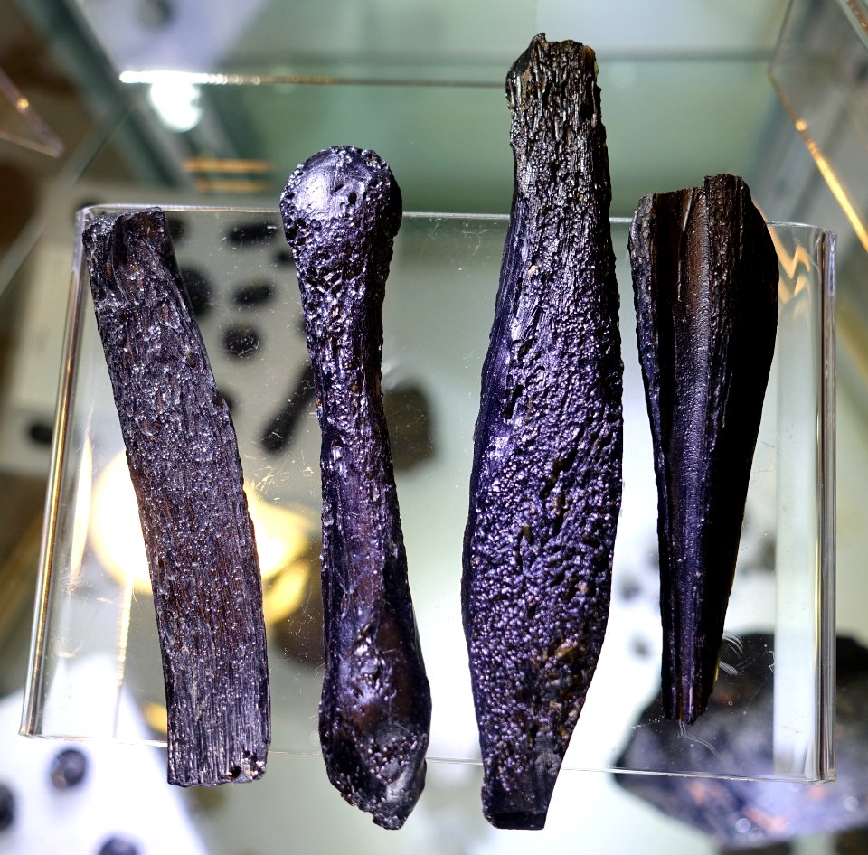 Tektites, Indochinite - Center for Meteorite Studies - Arizona State University - Tempe, AZ - DSC05855