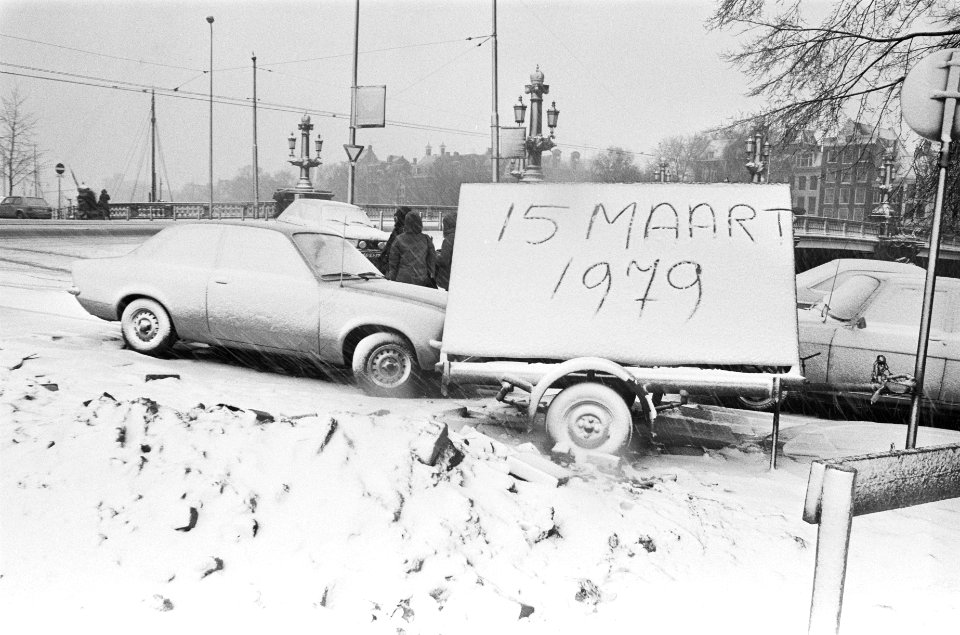 Tekst op de aanhanger 15 maart 1979, Bestanddeelnr 930-1707