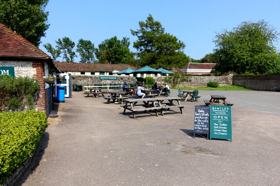 Tearoom - Bentley Wildfowl and Motor Museum - Halland, East Sussex, England - DSC05835