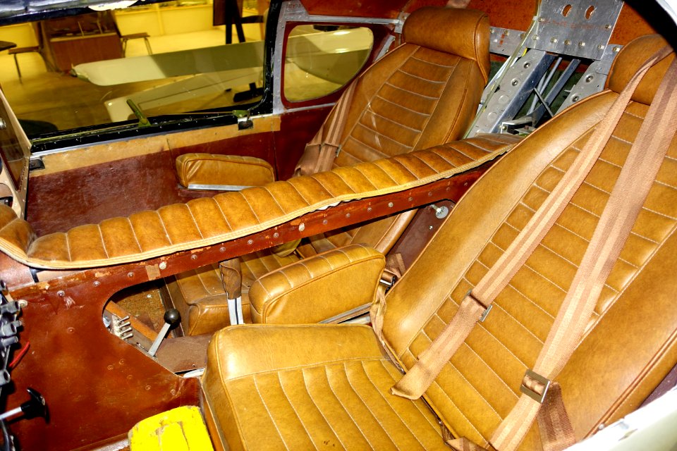 Taylor 2100 Bullet interior - Oregon Air and Space Museum - Eugene, Oregon - DSC09830