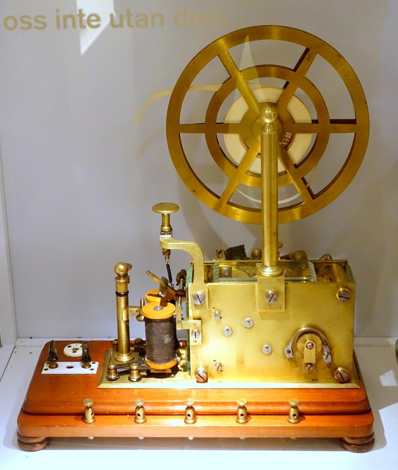 Telegraph instrument, unidentified, TeM40004 - Tekniska museet - Stockholm, Sweden - DSC01447