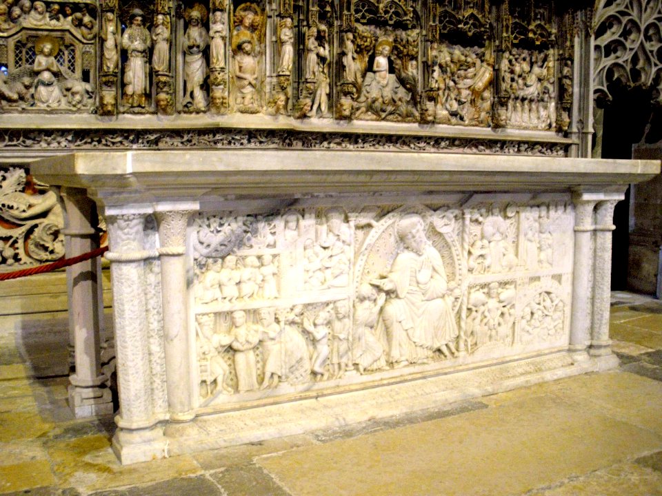 Tarragona - Catedral, retablo mayor 11