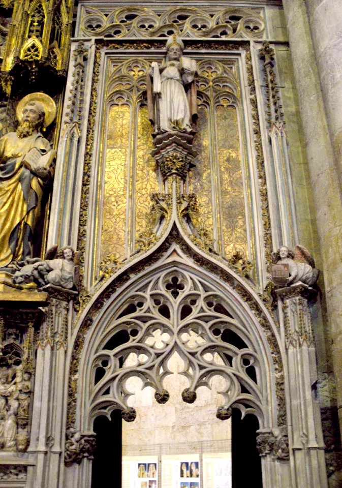 Tarragona - Catedral, retablo mayor 02
