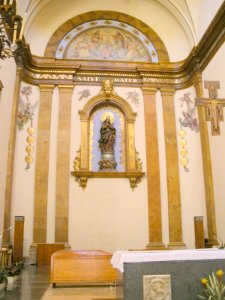 Tarragona - Església de Sant Francesc i Santa Clara, interior 03