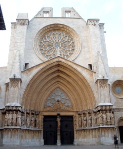 Tarragona - Catedral, portada principal 01
