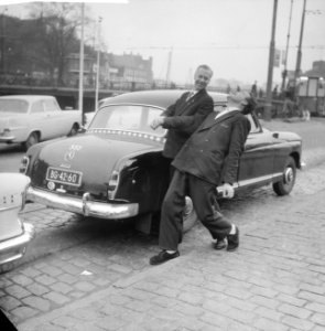 Taxichauffeurs doen judo, Bestanddeelnr 913-1683