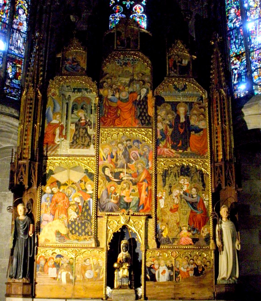 Tarragona - Catedral, Capilla de los Cardona o de la Madre de Dios de Montserrat 1