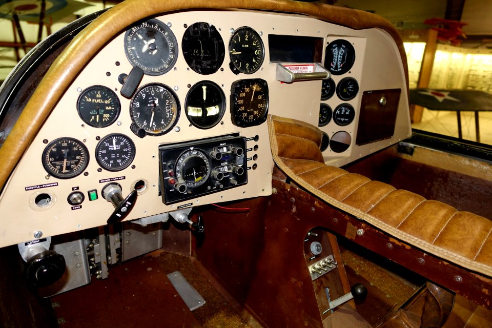 Taylor 2100 Bullet instruments - Oregon Air and Space Museum - Eugene, Oregon - DSC09831