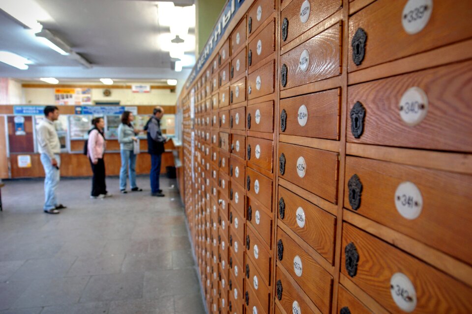 Switch post office letter box old post office