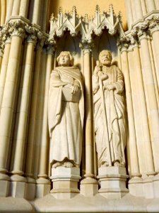Tarrasa - Catedral, exterior, portada 06