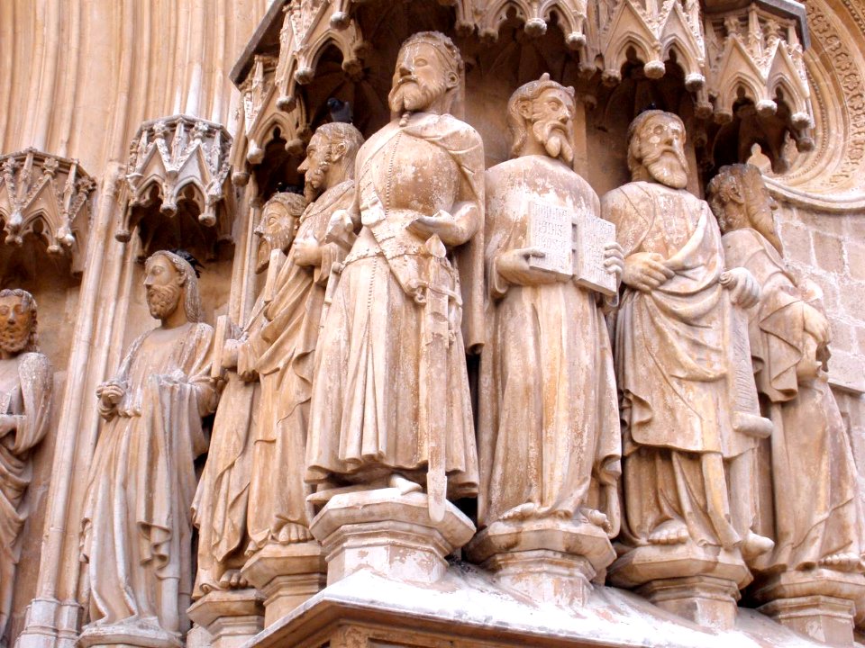 Tarragona - Catedral, portada principal 10