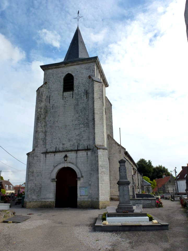 Tatinghem (Pas-de-Calais, Fr) Église Saint-Jacques (01)