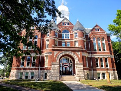Taylor County Courthouse in Bedford, Iowa