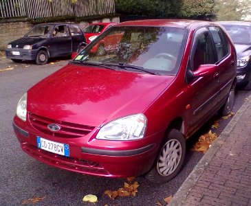 Tata Indica red in Avellino