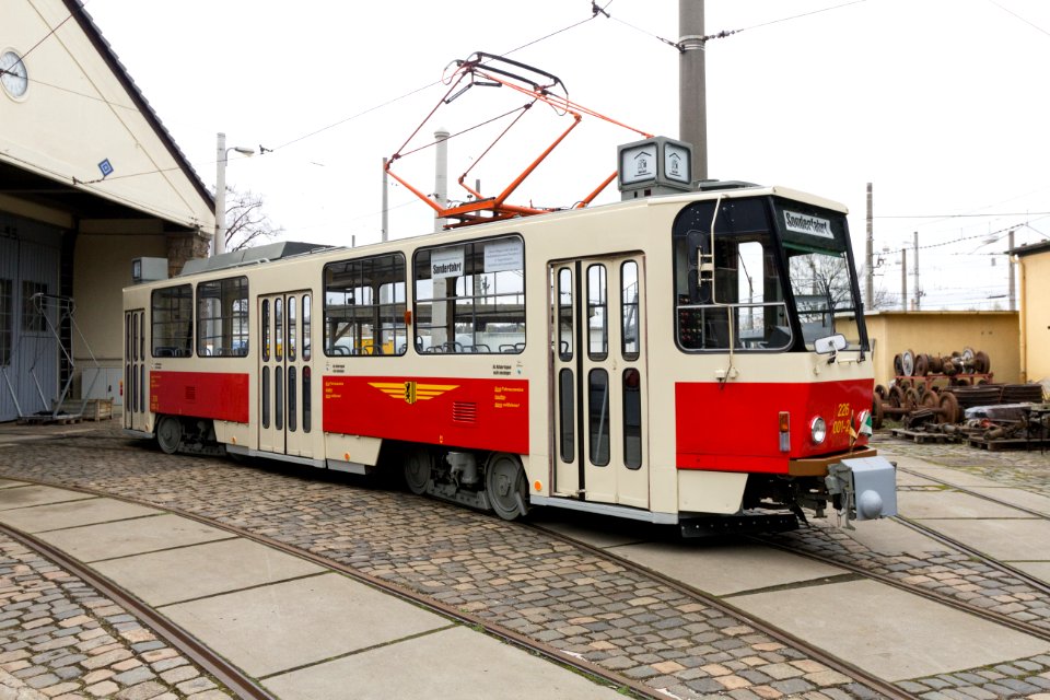 Tatra T6A2 226 001-2 – Straßenbahnmuseum Dresden