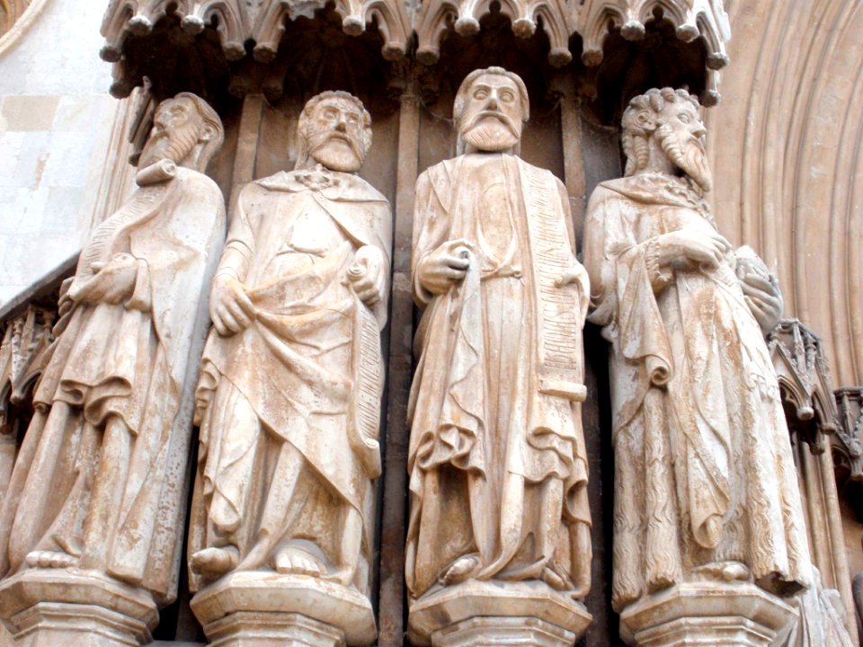 Tarragona - Catedral, portada principal 07