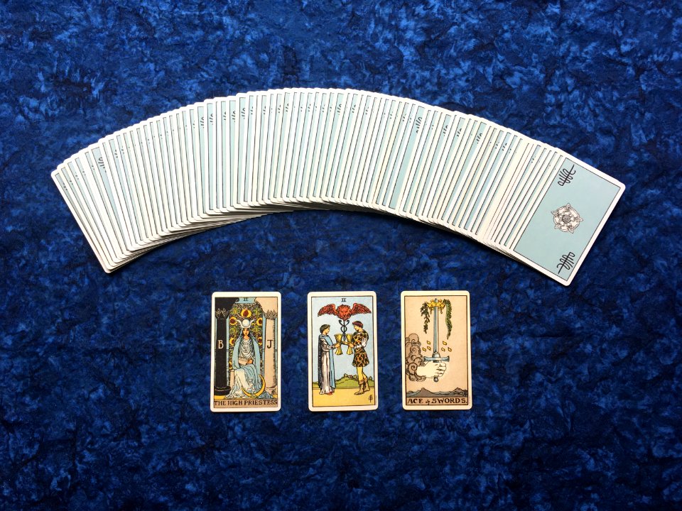 Tarot cards - 3 card spread