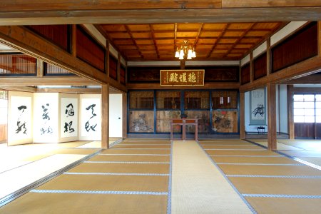 Tatami hall - Kaizo-ji - Kamakura, Kanagawa, Japan - DSC08238