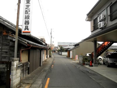 Tatsuetown 南田頭 Komatsushimacity Former Tokushimapref Tokushimaprefectural road 136 Miyagura Tokushima Line