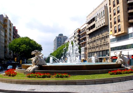 Tarragona - Rambla Nova - Font del Centenari
