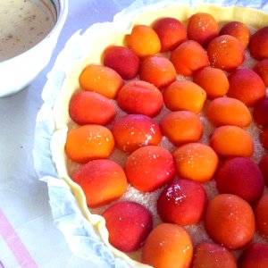 Tarte abricots