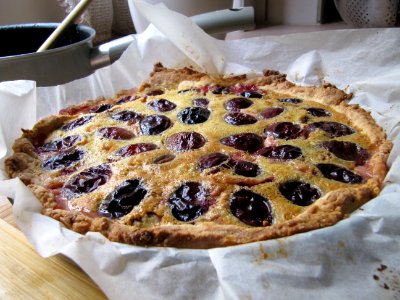 Tarte aux pruneaux photo