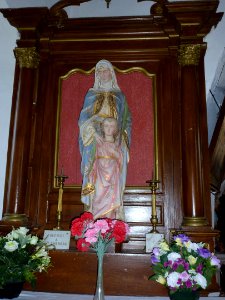 Tarzy (Ardennes) église, statue 09