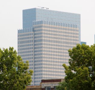 Target Plaza South from Minneapolis Sculpture Garden, Aug 2018