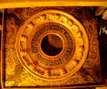 Tauste - Iglesia de Santa María, detalle del retablo mayor 5