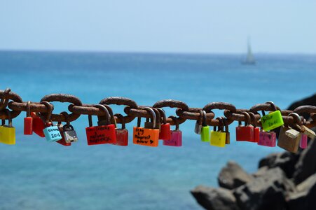 Padlocks simplicity blue