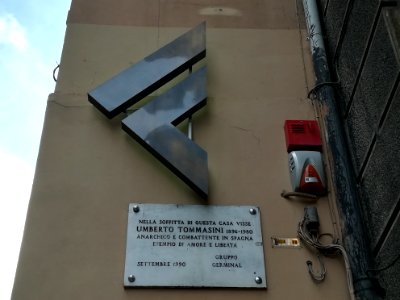 Targa commemorativa Trieste