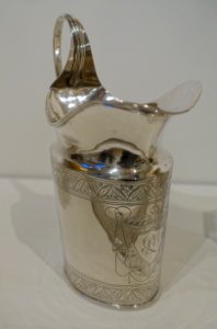 Tea set by Alexander Snow Gordon, New York, 5 of 5, c. 1795, silver - Peabody Essex Museum - DSC07177