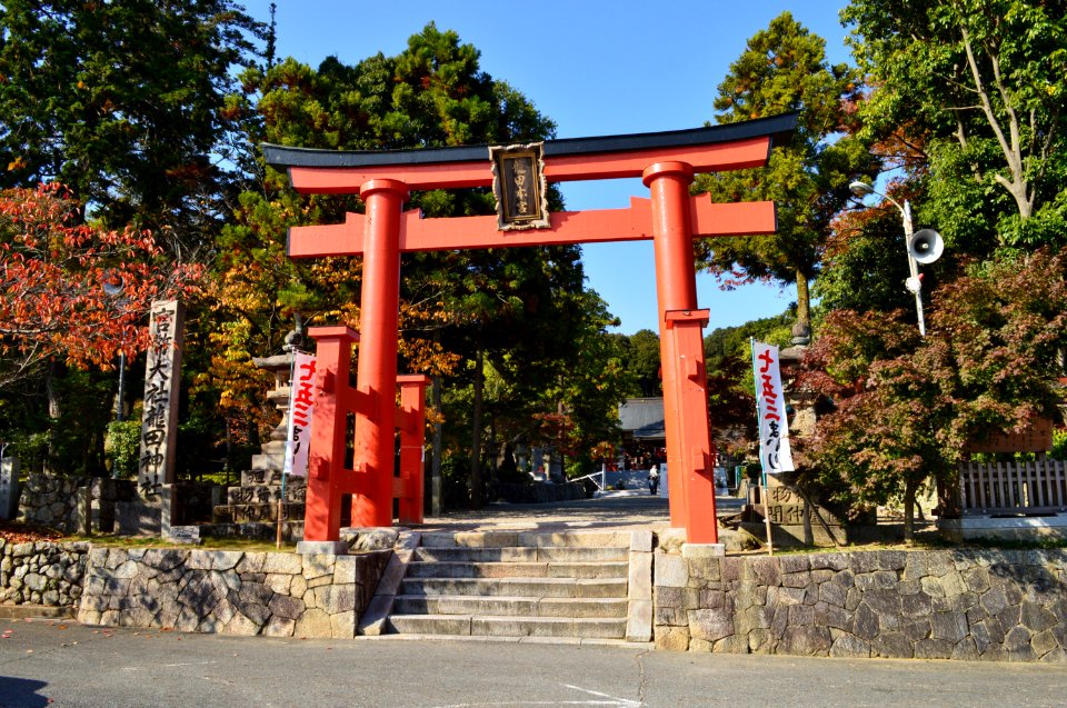 Tatsuta-taisha, torii