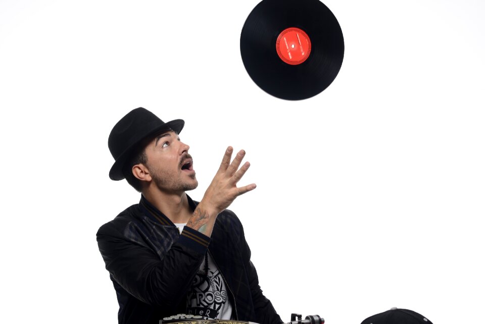 Hip hop culture young man