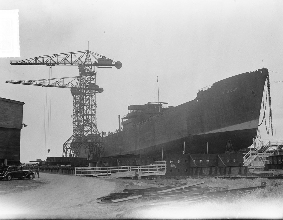 Tanker Kirkouk bij NDSM, Bestanddeelnr 904-5875
