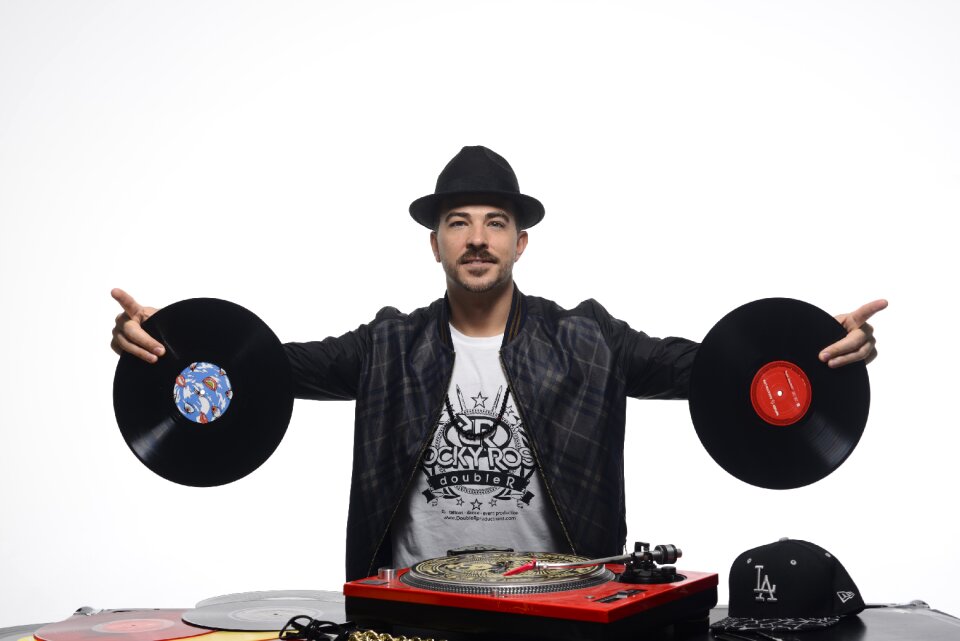 Hip hop culture young man
