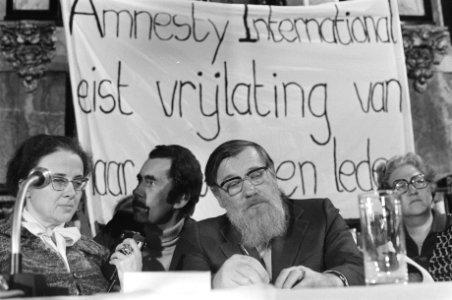 Teach Inn voor politieke gevangenen in USSR in Mozes en Aaronkerk in Amsterdam , Bestanddeelnr 928-2960