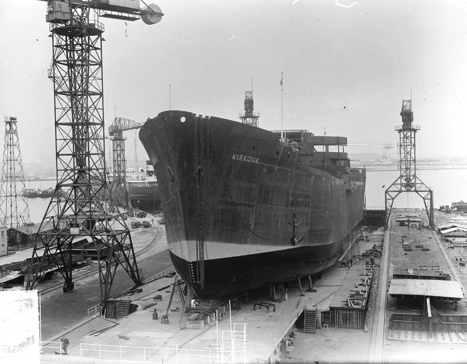 Tanker Kirkouk bij NDSM, Bestanddeelnr 904-5873