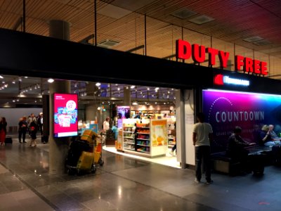 Taxfree Gardermoen (juli 2016)