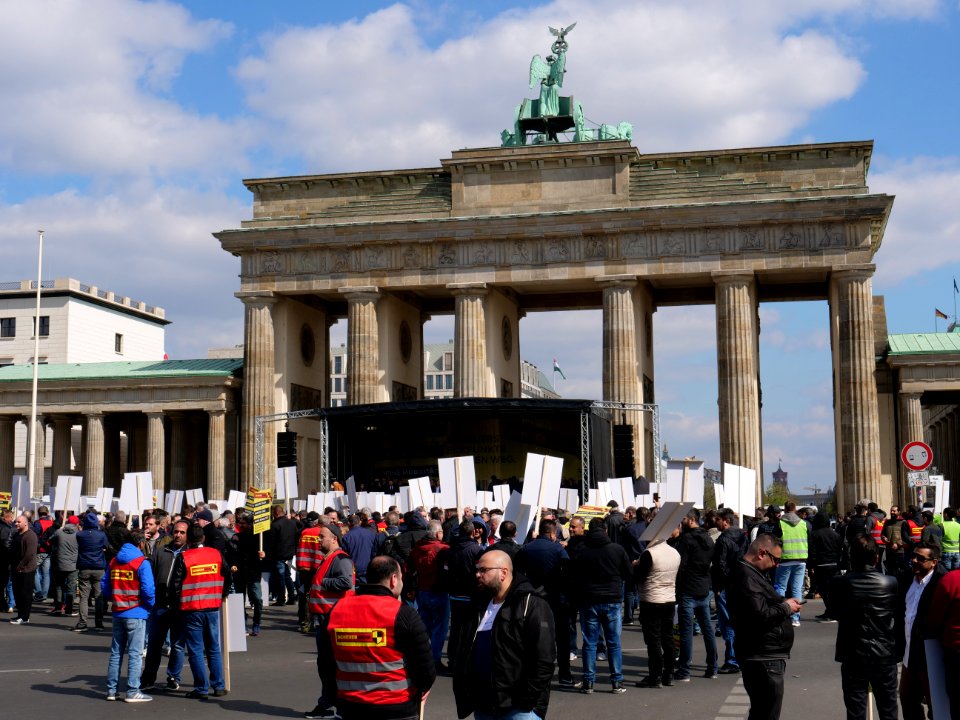 Taxi protest in Berlin 10-04-2019 22