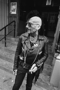Tattoo Convention bijeenkomst getatoeeerden in Paradiso Amsterdam getatoeeerd, Bestanddeelnr 932-8874