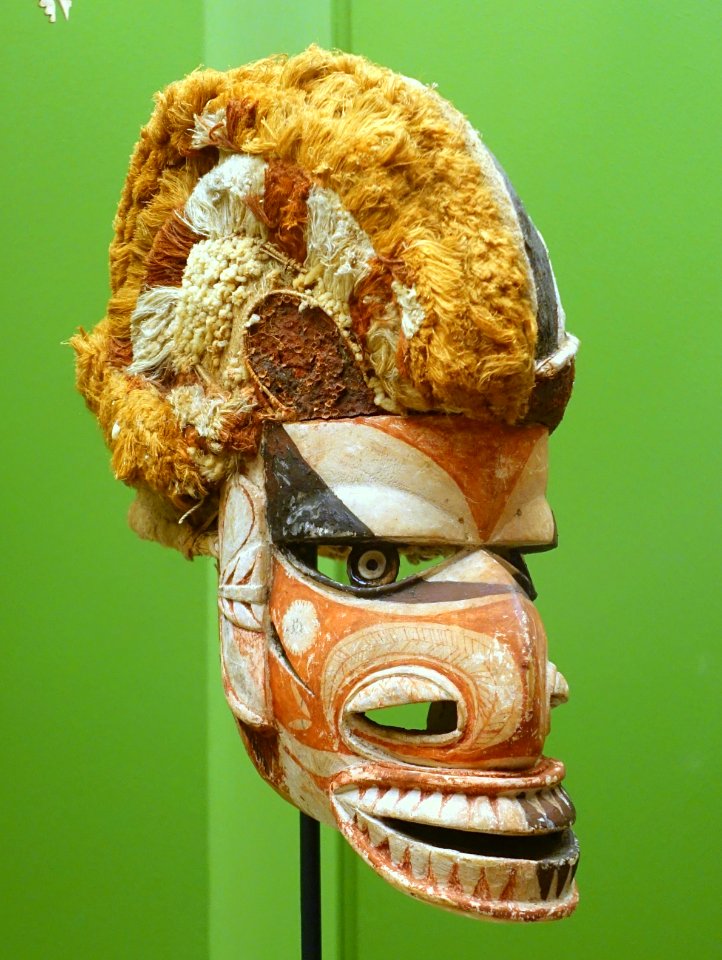 Tatunua mask, New Ireland, 1924 - Südseeabteilung - Ethnological Museum, Berlin - DSC01028