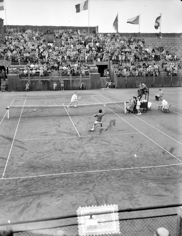 Tennis. Daviscup Nederland tegen Italie, Bestanddeelnr 905-7234