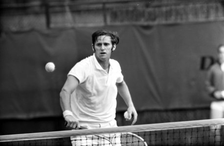 Tennis Amsterdam Roy Emerson in aktie, Bestanddeelnr 922-4531
