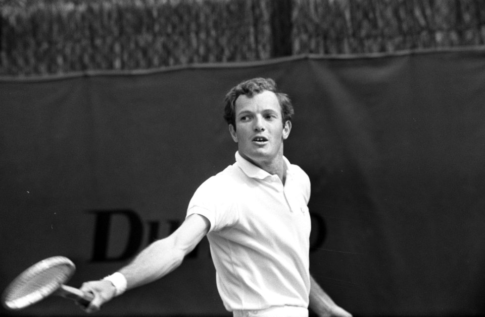 Tennis Amsterdam Tom Okker in aktie, Bestanddeelnr 922-4540