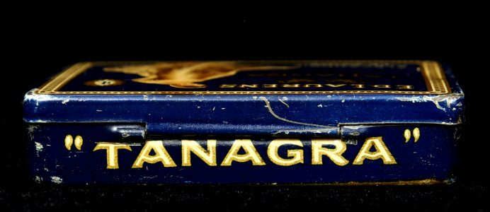 Tanagra, Ed Laurens cigarettes tin, foto6