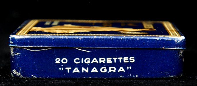 Tanagra, Ed Laurens cigarettes tin, foto8