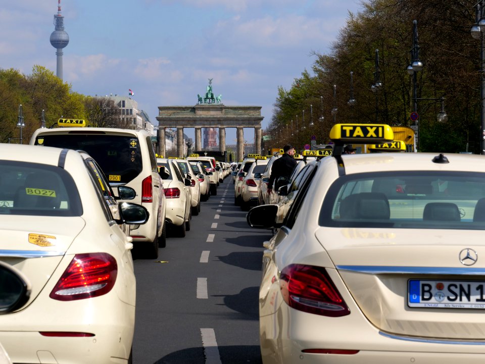 Taxi protest in Berlin 10-04-2019 12